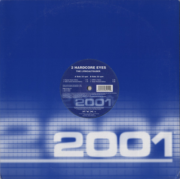 Cover zu The Lyricalteaser - 2 Hardcore Eyes | 2005 | Vinyl | Electronic | Germany