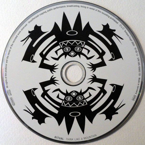 Cover zu Ritual (16) - Think Like A Mountain | 2003 | CD, Album, Promo | Rock | Germany Schallplatten Ankauf