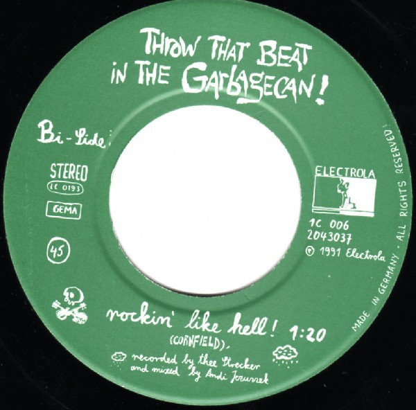 Cover zu Throw That Beat In The Garbagecan! - A Kiss From You Each Day | 1991 | Vinyl, 7