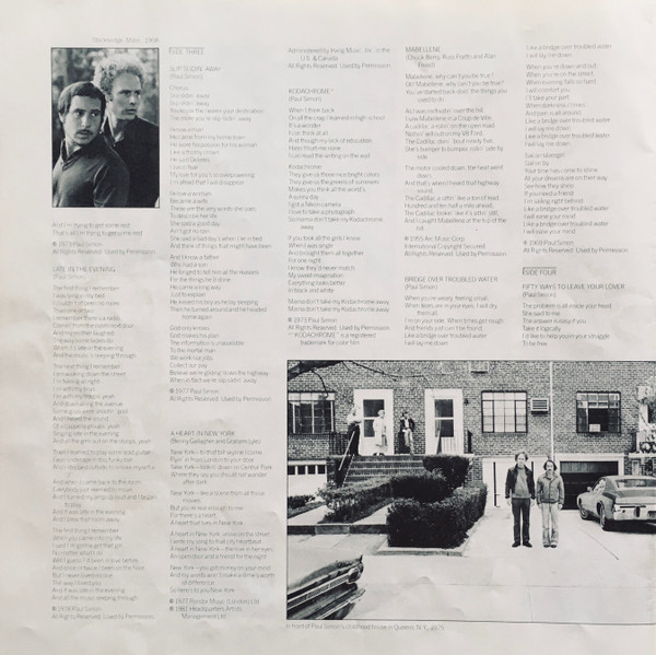 Cover zu Simon & Garfunkel - The Concert In Central Park | 1982 | 2xLP, Album, Gat | Rock, Pop, Folk, World, & Country | Europe