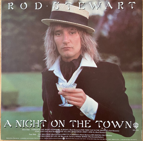Cover zu Rod Stewart - A Night On The Town | 1977 | Vinyl | Rock, Pop | US