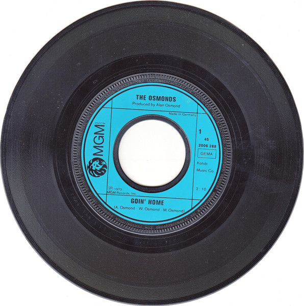 Cover zu The Osmonds - Goin' Home | 1973 | Vinyl, Stereo, 45 RPM, 7