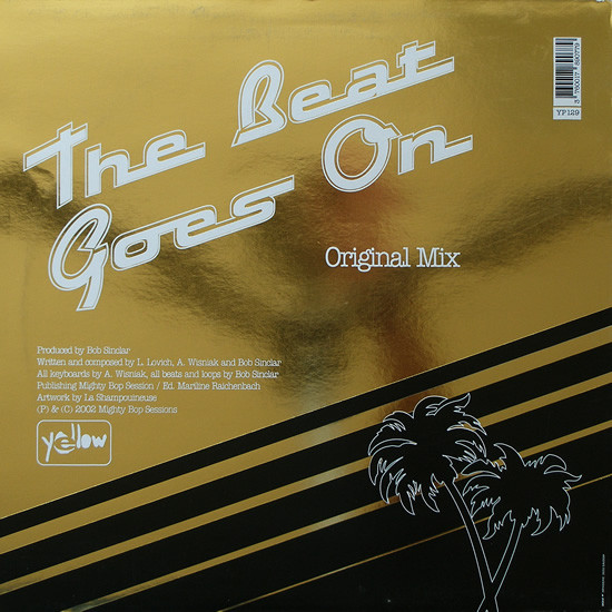 Cover zu Bob Sinclar - The Beat Goes On | 2002 | Vinyl | Electronic | France Schallplatten Ankauf