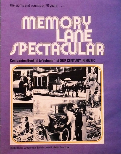 Cover zu The Longines Symphonette - Memory Lane Spectacular | 1974 | Vinyl | Jazz | US