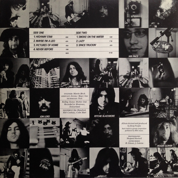 Cover zu Deep Purple - Machine Head | 1972 | Vinyl | Rock | France