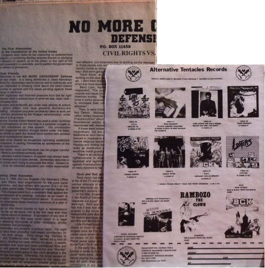 Cover zu Dead Kennedys - Bedtime For Democracy | 1986 | Vinyl | Rock | US