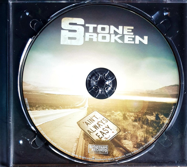 Cover zu Stone Broken - Ain't Always Easy | 2018 | CD, Album, Limited Edition | Rock | Europe