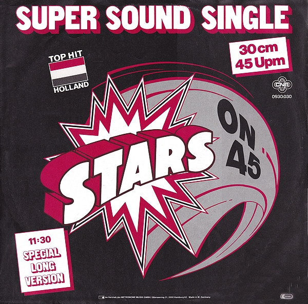 Cover zu Stars On 45 - Stars On 45 (Special Long Version) | 1981 | Vinyl | Electronic, Rock, Pop | Germany Schallplatten Ankauf