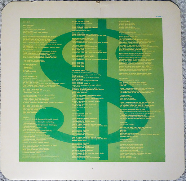 Cover zu Alice Cooper - Billion Dollar Babies | Vinyl | Rock | UK