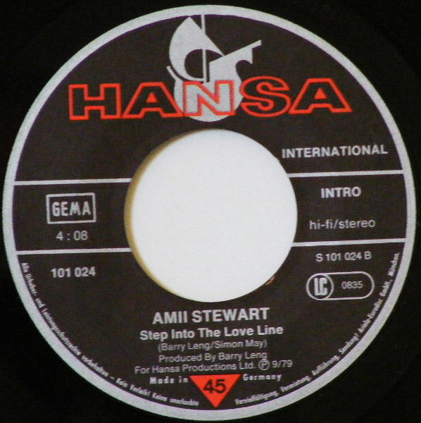 Cover zu Amii Stewart - Jealousy | 1979 | Vinyl | Electronic, Funk / Soul | Germany Schallplatten Ankauf
