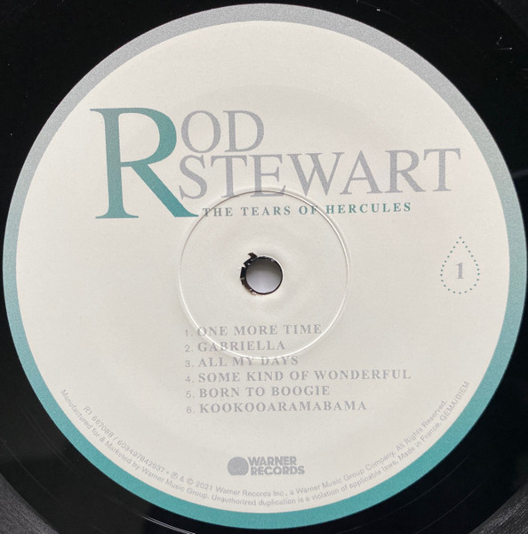 Cover zu Rod Stewart - The Tears Of Hercules | 2021 | Vinyl | Rock, Pop | Europe
