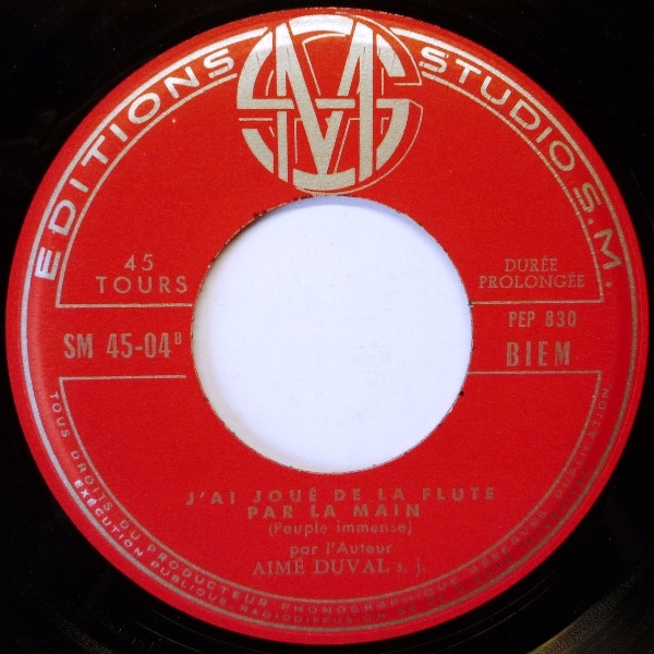 Cover zu Aimé Duval - Le Seigneur Reviendra | 1957 | Vinyl | Pop | France Schallplatten Ankauf