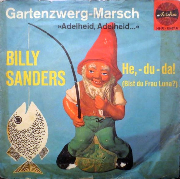 Cover zu Billy Sanders - Gartenzwerg-Marsch / He,-Du-Da! | 1962 | Vinyl | Pop | Germany Schallplatten Ankauf