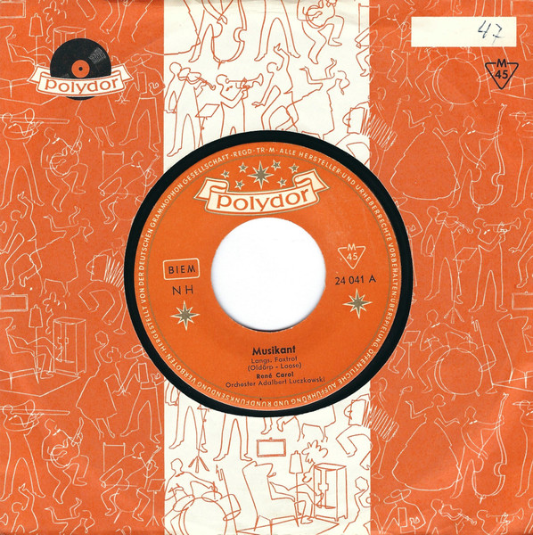 Cover zu René Carol - Musikant | 1959 | Vinyl | Pop | Germany