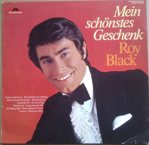 Cover zu Roy Black - Mein Schönstes Geschenk | 1970 | Vinyl | Pop | Germany Schallplatten Ankauf