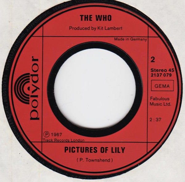 Cover zu The Who - Die Vier Grossen Hits | 1975 | Vinyl, 7