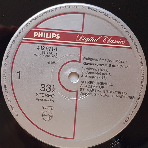 Cover zu Alfred Brendel, Wolfgang Amadeus Mozart, The Academy Of St. Martin-in-the-Fields, Sir Neville Marriner - 10 Klavierkonzerte – Piano Concertos – Concertos Pour Piano | 1985 | Classical Schallplatten Ankauf