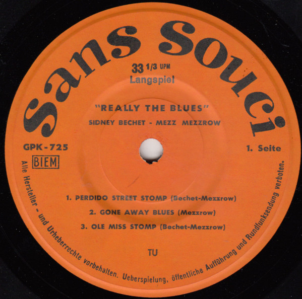 Cover zu Sidney Bechet & Mezz Mezzrow - Sydney Bechet & Mezz Mezzrow | Vinyl | Jazz, Blues | Germany Schallplatten Ankauf