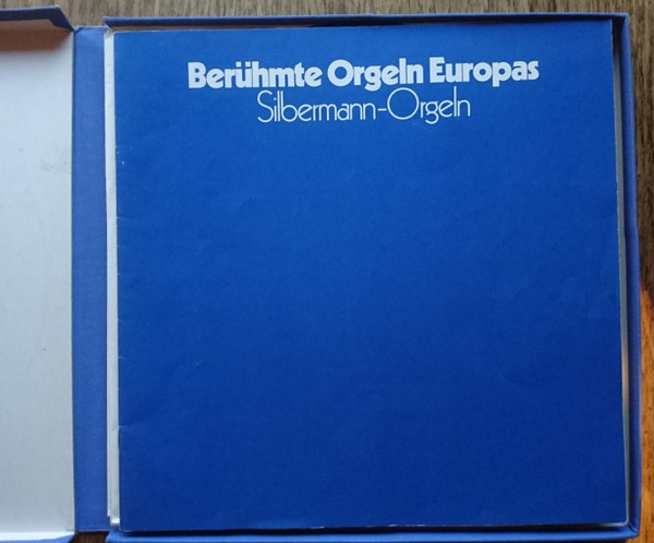 Cover zu Werner Jacob - Silbermann-Orgeln - Berühmte Orgeln Europas | Vinyl | Classical | Germany