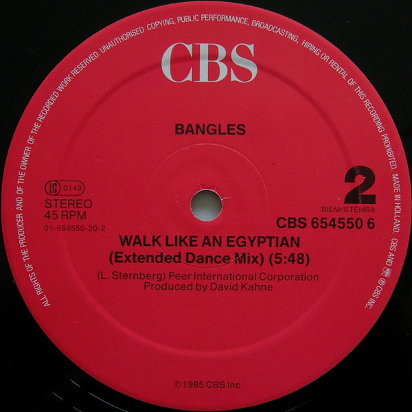 Cover zu Bangles - Eternal Flame | 1989 | Vinyl, 12