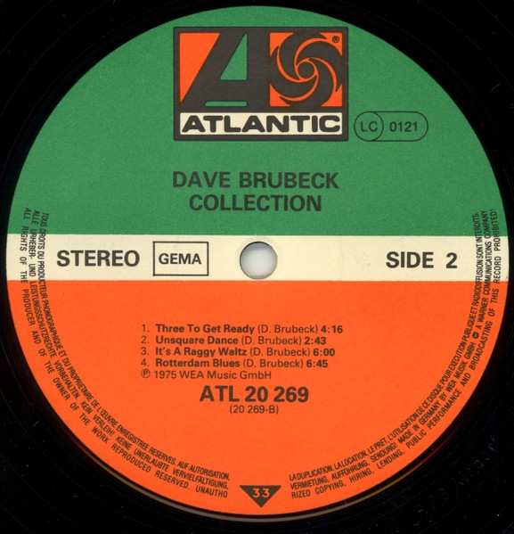 Cover zu Dave Brubeck - Collection | Vinyl | Jazz | Germany