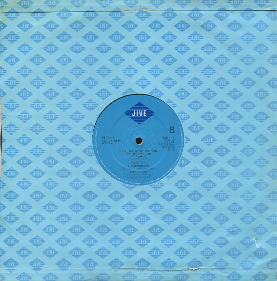Cover zu Billy Ocean - Get Outta My Dreams, Get Into My Car | 1988 | Vinyl | Electronic | UK