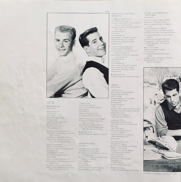 Cover zu Simon & Garfunkel - The Concert In Central Park | 1982 | 2xLP, Album, Gat | Rock, Pop, Folk, World, & Country | Europe