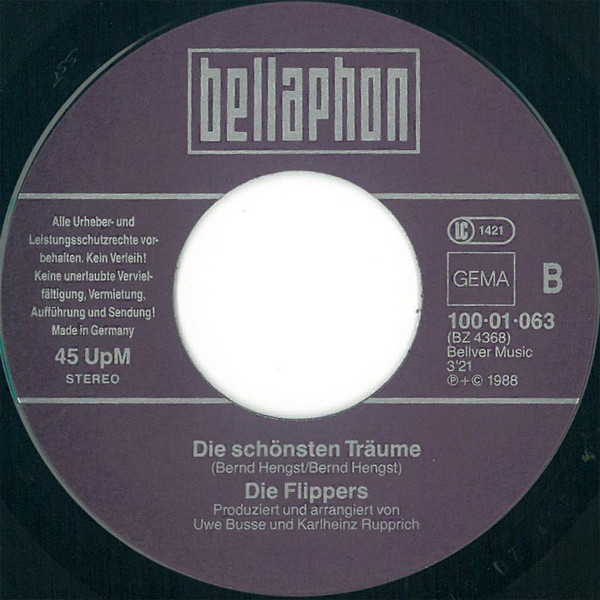 Cover zu Die Flippers - Summer-Lady | 1988 | Vinyl | Pop | Germany
