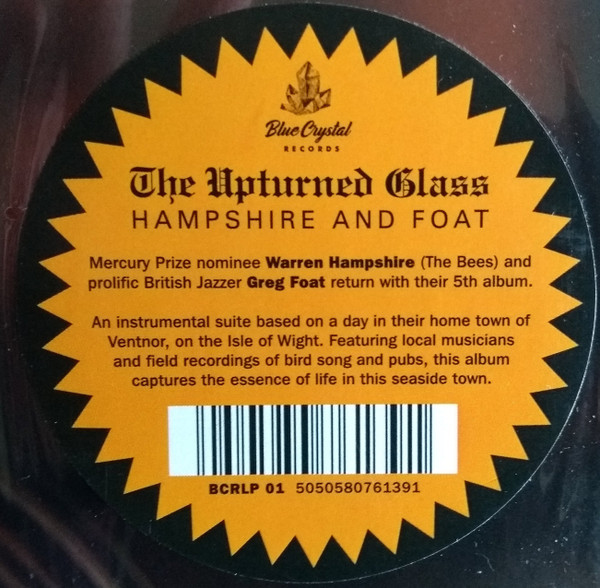 Cover zu Warren Hampshire and Greg Foat - The Upturned Glass | 2021 | Vinyl | Jazz | UK