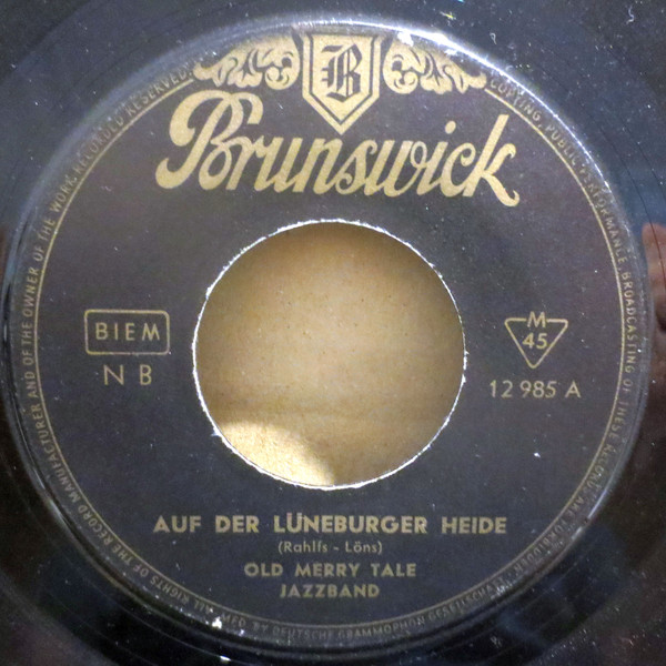 Bild Old Merry Tale Jazzband – Auf Der Lüneburger Heide / Gisela | 1961 | Vinyl, 7″, Single, Mono | Jazz | Germany Schallplatten Ankauf