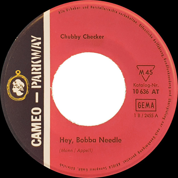 Cover zu Chubby Checker - Hey, Bobba Needle / Spread Joy | 1964 | Vinyl | Rock, Pop | Germany