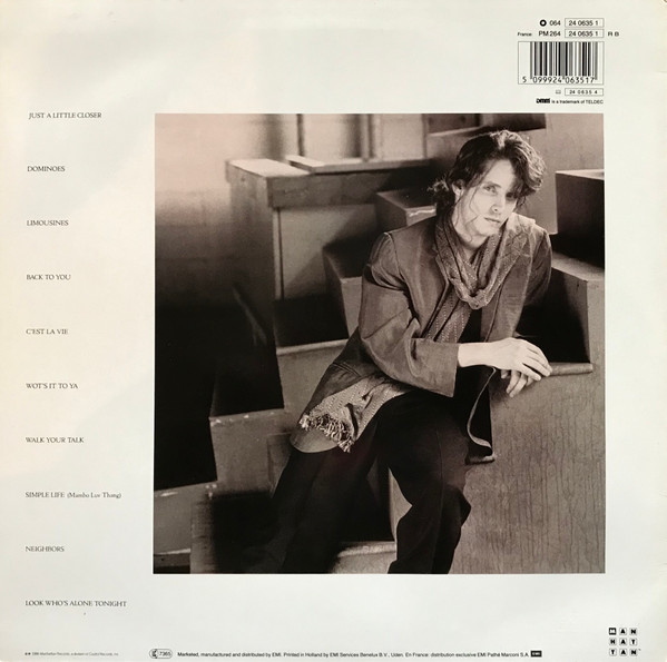 Cover zu Robbie Nevil - Robbie Nevil | 1986 | Vinyl | Electronic, Pop | Europe
