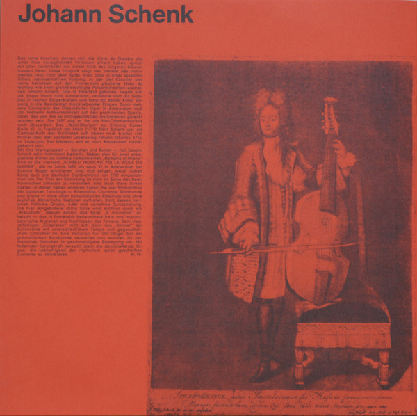 Cover zu Agostino Steffani, Arcangelo Corelli, Johann Schenk, Johann Hugo Von Wilderer - Düsseldorf (Am Hofe Jan Wellems) | 1971 | Vinyl | Classical | Germany