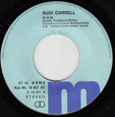 Cover zu Rudi Carrell - La La La | 1975 | Vinyl | Pop | Germany