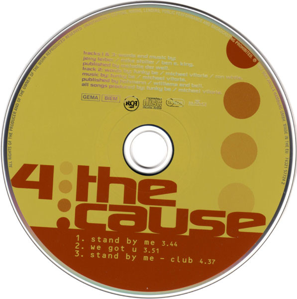 Cover zu 4 The Cause - Stand By Me | 1998 | Vinyl | Funk / Soul, Pop | Europe