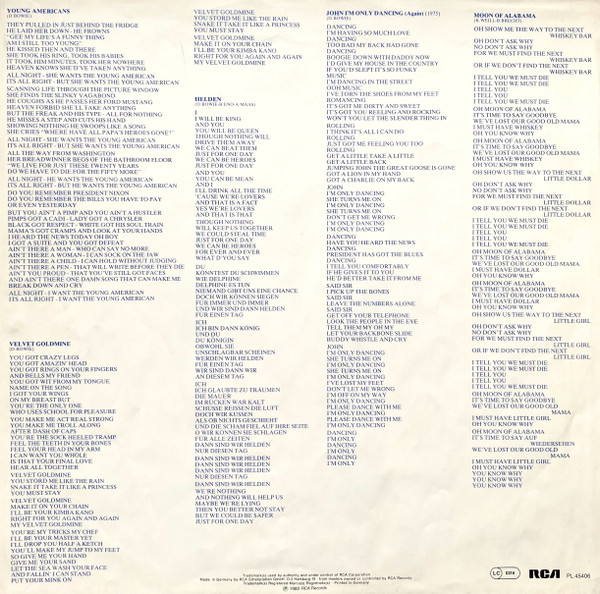 Cover zu David Bowie - Rare | 1982 | Vinyl, LP, Stereo, Compilation | Rock, Funk / Soul, Pop | Germany