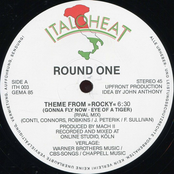 Cover zu Round One (2) - Theme From Rocky | 1985 | Vinyl, 12