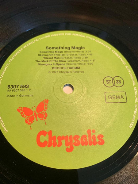 Cover zu Procol Harum - Something Magic | 1977 | Vinyl | Rock | Germany Schallplatten Ankauf