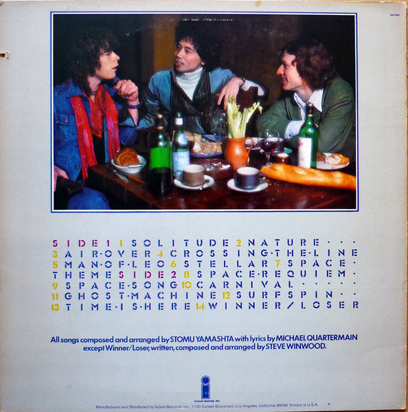 Cover zu Stomu Yamash'ta / Steve Winwood / Michael Shrieve - Go | 1976 | Vinyl | Electronic, Rock | US