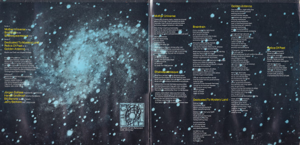Cover zu Wallenstein - Mother Universe | 1972 | Vinyl, LP, Album, Stereo | Rock | Germany Schallplatten Ankauf
