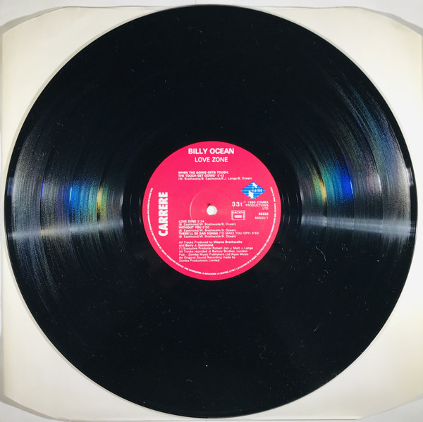 Cover zu Billy Ocean - Love Zone | 1986 | Vinyl | Electronic | France