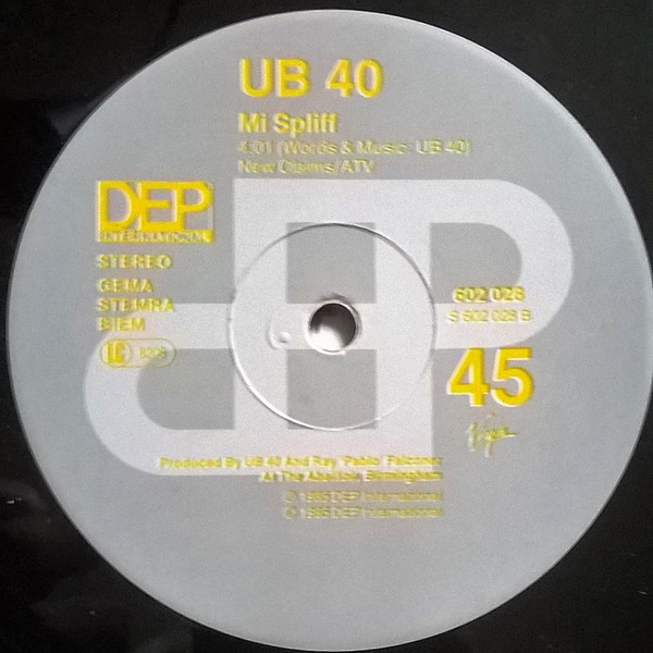 Cover zu UB40 - Baggariddim | 1985 | Vinyl | Reggae | Europe Schallplatten Ankauf