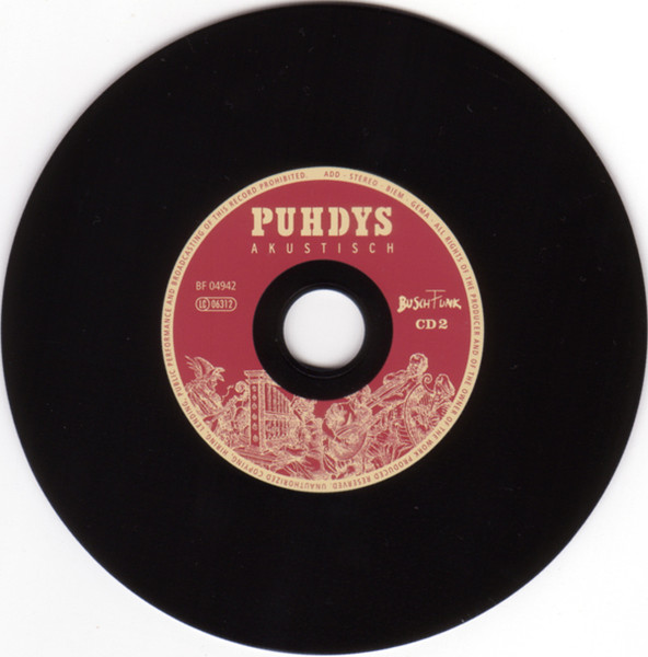 Cover zu Puhdys - Akustisch - Die Hits | 2009 | CD, Album | Rock | Germany Schallplatten Ankauf