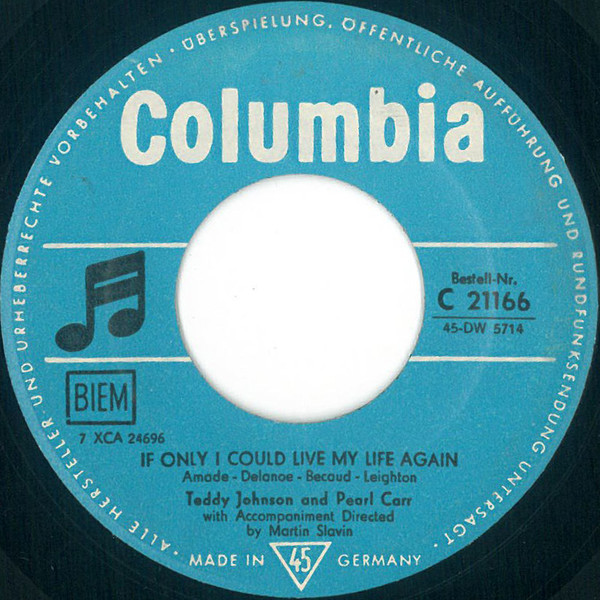 Cover zu Teddy Johnson And Pearl Carr - Sing Little Birdie | 1959 | Vinyl | Pop | Germany Schallplatten Ankauf