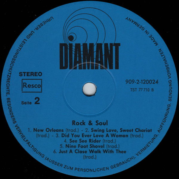 Cover zu The Ravers (4) - Rock And Soul | 1973 | Vinyl | Rock, Funk / Soul | Germany Schallplatten Ankauf