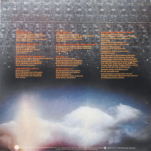 Cover zu Climax Blues Band - Real To Reel | 1979 | Vinyl | Rock, Blues | US