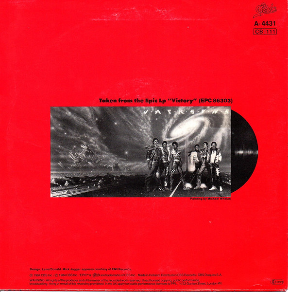 Cover zu The Jacksons - State Of Shock | 1984 | Vinyl | Electronic, Rock | Europe
