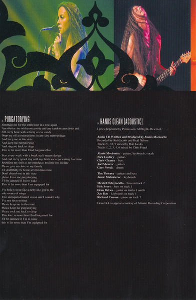 Cover zu Alanis Morissette - Feast On Scraps | 2002 | DVD, DVD-Video, Multichannel, PAL, Copy Protected, CD, Compilation, Enhanced | Electronic, Rock, Pop | Europe