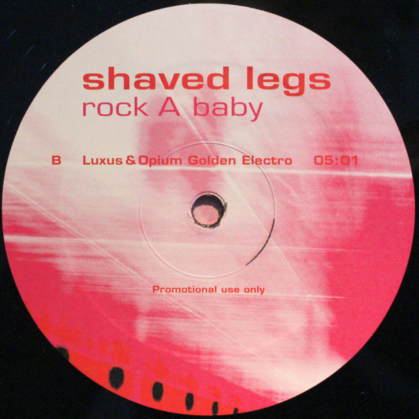 Cover zu Shaved Legs - Rock A Baby (Remixes) | 2003 | Vinyl | Electronic | Germany Schallplatten Ankauf
