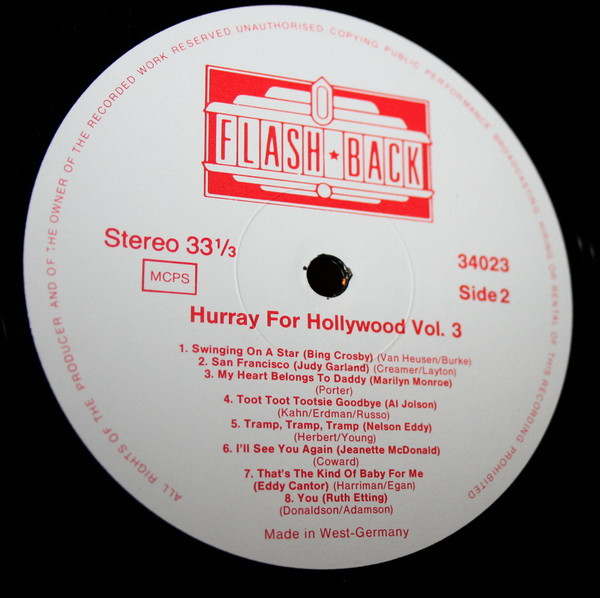 Cover zu Various - Stars Of Hollywood | Vinyl | Jazz, Pop | Germany